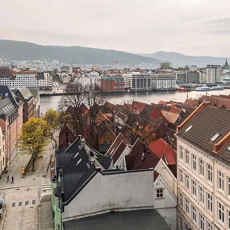 Apartment Dinbnb L 50m To Bryggen L 16 Guest L 3 L Balcony L View *
