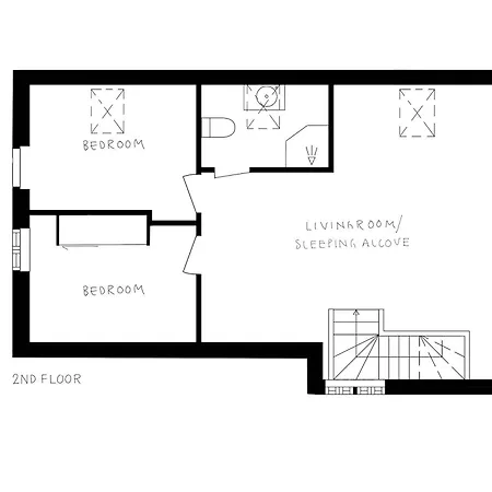 Apartman Dinbnb L 50m To Bryggen L Multiple Apts L Balcony L View L Fireplace
